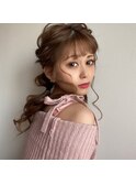 ツインテールヘヘアアレンジ