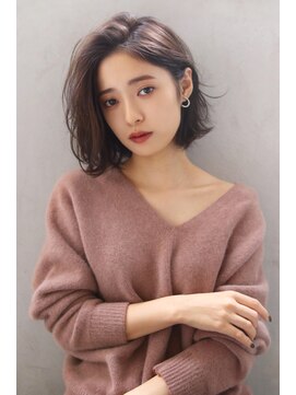 ブラン 栄(Blanc) 【Blanc】透明感ボブ042