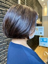 リベア トウキョウ 東大島店(Rever Tokyo)&nbsp;艶ボブ/カーキグレージュ/ボブ/大人かわいい[東大島/東大島駅]