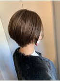 【CYAN】#10代#20代#ダークグレー#ハンサムショート