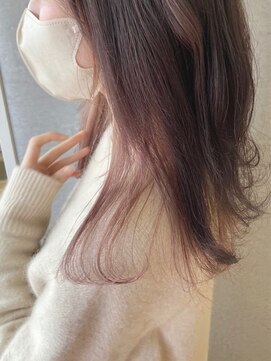 ヴィサージュアクト(VISAGE a.c.t) インナーカラー×ピンク