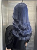#韓国ヘア/ブルーラベンダー