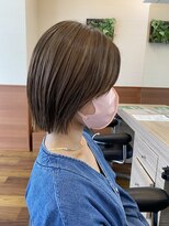 アローズソワン(HELLO'S SOIN) ライン感が可愛いぱつっとボブ!