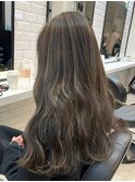 グレージュカラー/シルキーベージュ/韓国風ウェーブ[吉祥寺]