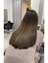 ミント 鳳(Mint.)&nbsp;20代 30代 40代 髪質改善カラーミルフィーユ透明感耳掛け小顔