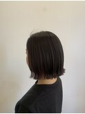 切りっぱなしボブ
