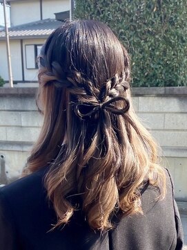 フリースタイル(Free Style) リボンヘアセット【筑西市】