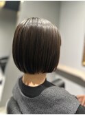 ぱっつんボブ