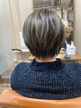 ライズ バイ レボ 柏店(RISE by REVO) イメチェン/似合わせカット/フルバング/レッドブラウン/柏