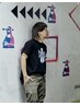【岡本指名】カット＋根元カラー＋5step超トリートメント　￥12600