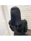 艶髪ブルーブラック