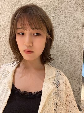 美容室 ビ フェスカ(B FESCA) ハイトーンボブ☆結べるボブ☆耳掛けがカワイイ