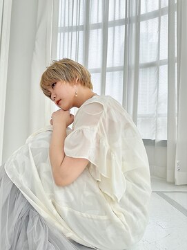 トッカ ヘアアンドトリートメント 難波店 小顔似合わせカット愛されクールショート20代/30代40代50代/難波