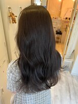 ネウィ 川崎(newi)&nbsp;丸型卵形レイヤーカットエアリーロング美髪ピンクブラウン川崎