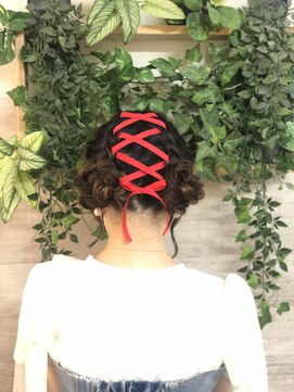 ロカット サロン(Roquat Salon) ツインお団子 LIVEヘア