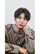 グレート(GREET)&nbsp;センターパート緩めスパイラルパーマ