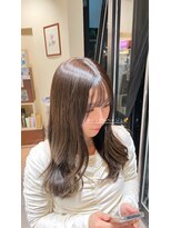 ヴァネッサ VANESSA&nbsp;ヘーゼルベージュくすみベージュ韓国風巻き×MIHO