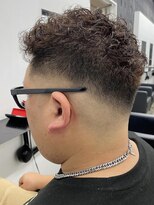 ココ 原宿(KOKO)&nbsp;□フェードカット#ベリーショート#ビジネス＃ニュアンスパーマ