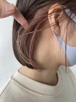 リノショアーズ ショウナン 辻堂店(RinoShores SHONAN)&nbsp;20代30代大人可愛いインナカラーピンクイヤリングカラー