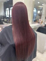 ラシュープリーム(La SUPREME)&nbsp;ブリーチ無しピンクレッドカラー