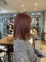 ラウブロッサム 大宮西口店(Lau Blossom)&nbsp;【髪質改善カラー】レッドブラウン+ブリーチなしだふ