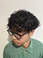 グラフ 立川(Graph.)&nbsp;ツイストスパイラルツーブロックマッシュパーマメンズ