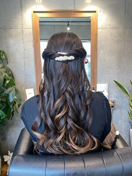 バロン ビューティー バイ フー 自由が丘(BARON Beauty by 風) ヘアセット/ハーフアップ