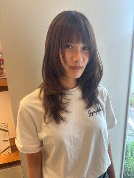 サラビューティーサイト 志免店(SARA Beauty Sight) 【あんstyle】ふんわりレイヤー