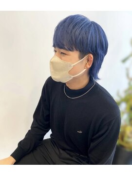 牛若丸ジャパン(Japan) メンズカット / ハイトーンカラー