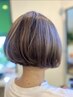 小顔カット+カラー《ヘアケアギフト付き♪》￥13200～