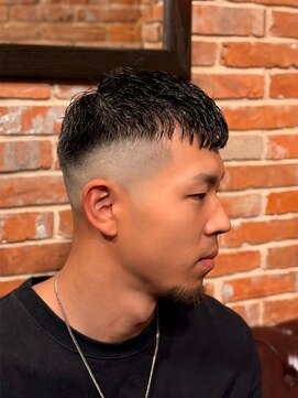 ヒロギンザ 仙台本店(HIRO GINZA) 仙台　濡れパン　クロップ　フェード　バーバー