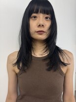 プロス(Pros)&nbsp;表参道/ブリーチなし／レイヤーカット/ヘアセット