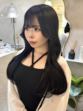 ジーナ 天神(Zina) 韓国ヘア/レイヤーカット/顔周り/コリアンブラック/髪質改善