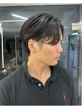 ウィル バイ ブラウン(Vir by Brown) 曲る縮毛矯正/センターパート/ハンサムショート