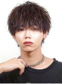 フェザーパーマ／スパイキーショート［メン ズ／渋谷］