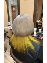 モアムー(Moremuu)&nbsp;［かの］シルバー×イエロー