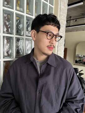 ロールアップスリーブス(ROLL UP SLEEVES) ショートメンズパーマ