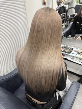 イブヘアー(eve hair) ♪ホワイトミルクティー/ブリーチカラー/ハイトーン