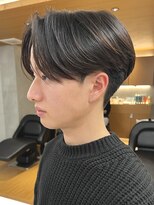 ニコトウキョウ 新宿(nico TOKYO) 刈り上げセンターパートテーパーフェードカットニュアンスパーマ