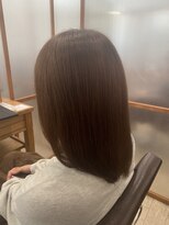 エルベ 内原店(elve)&nbsp;イルミナカラーダブルカラー×ベージュ