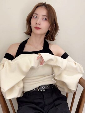 ルアナ バイ ジルブラン(LUANA by JIL BLAN) ハイライトバレイヤージュダブルカラーケアブリーチ20代30代