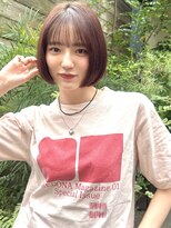 イヴォーク トーキョー(EVOKE TOKYO) ぱつっと切りっぱなしボブ/ボブカット/大人ボブ/韓国ボブ