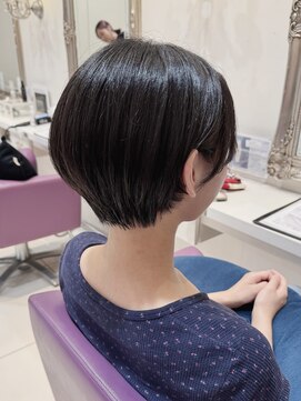 ハピネス 河原町店(Happiness) 京都ショート　黒髪ショート　京都美容室　進詩織