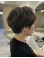 シャルプラス(SHALU+)&nbsp;【太田】ニュアンスパーマ×マッシュショート［町田/町田駅］