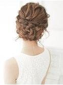 【ＣＡＲＥ】ゆる編みヘアアレンジ