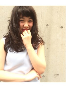 ラウンジ モリオ イケブクロ(Lounge MORIO Ikebukuro) 【morio池袋】オン眉黒髪ロング