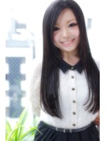 エス 西梅田(es)&nbsp;黒髪ロングで大人愛されスタイル＠黒髪スタイル