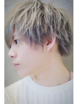 リップスヘアー 銀座(LIPPS hair) 【LIPPSRayGINZA 】#ブリーチカラー#ホワイト#シルバー#束感