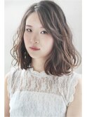 ボブ 10 肩の長さ ゆるふわ