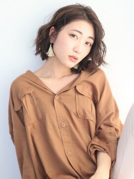 ケーツー エソラ池袋店(K-two) 長めバングで小顔×春トレンドカラ-［髪質改善/池袋&目白&大塚］